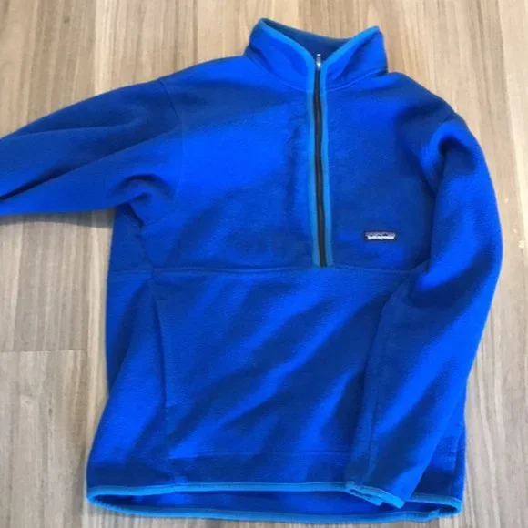 EUC RARE Vintage PATAGONIA Womens Synchilla Front Pocket Pullover (M) - Picture 2 of 8